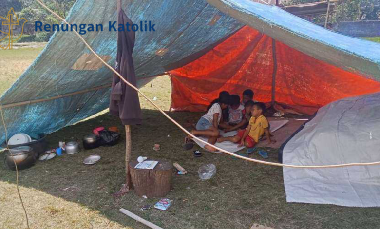 Korban Gempa Flores